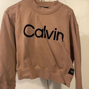 Calvin Klein crop sweatshirt